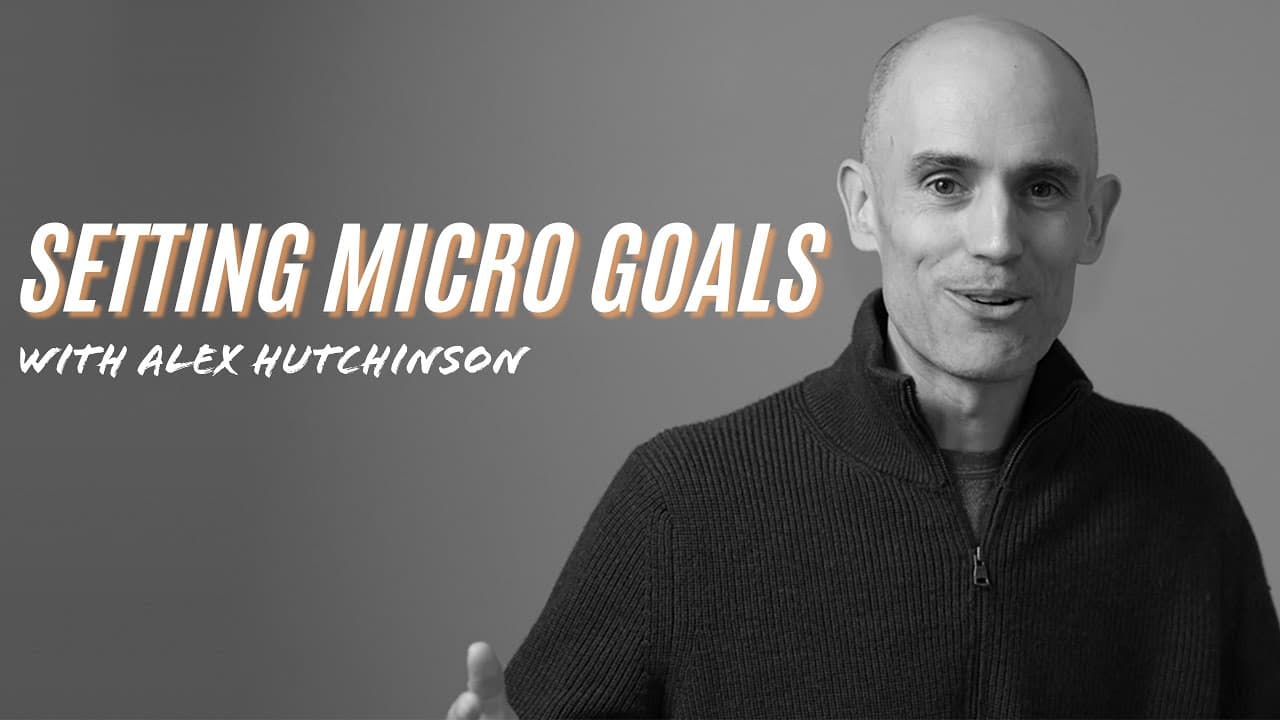 Dont let your goals overwhelm you; break it down with mirco goals.